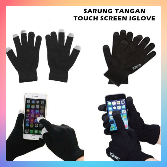 iGlove Sarung Tangan i-Glove touch screen gloves motor gojek hp Tablet touchscreen smartphone ios iGlove Sarung Tangan Motor Hp Gloves Touch Screen Layar Sentuh Tablet TouchScreen Sepeda Sarungan