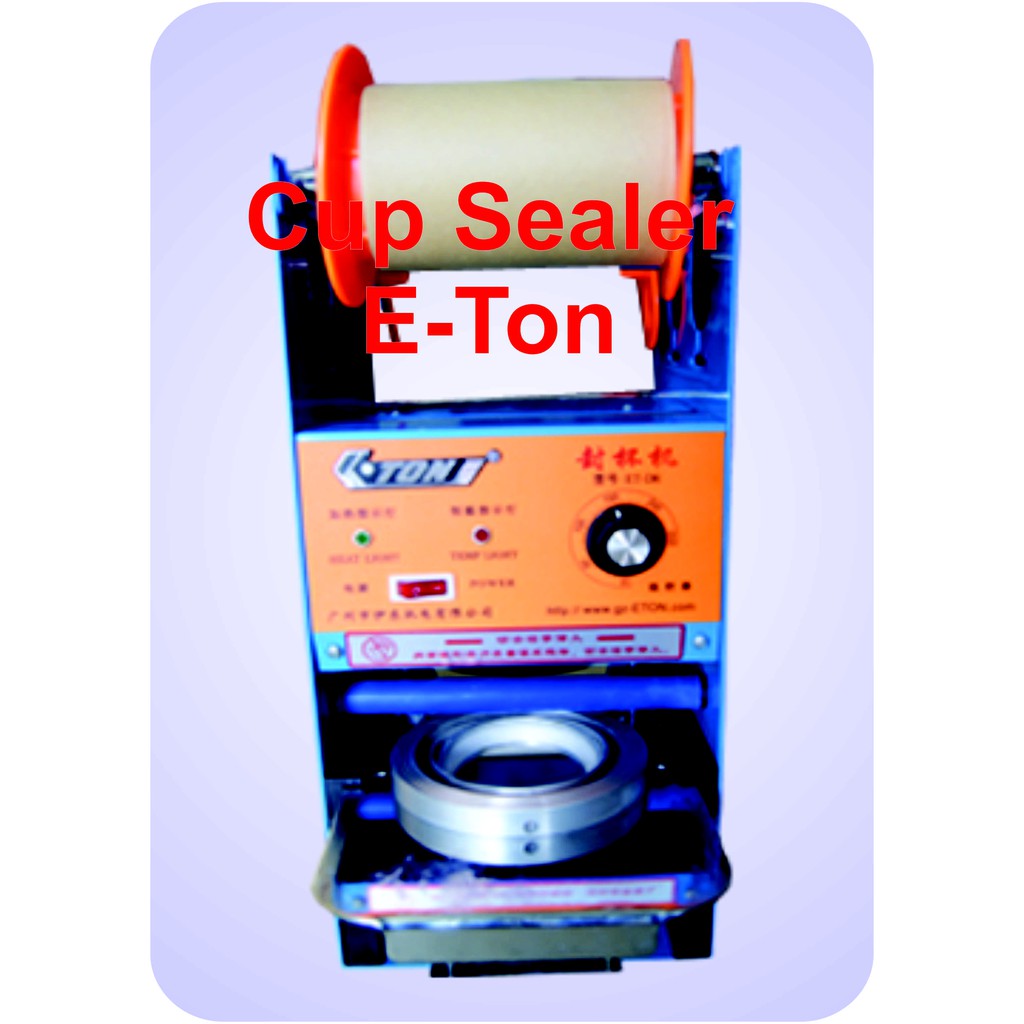 Jual MESIN CUP SEALER PRESS GELAS MINUMAN E TON D8 KOTA SURABAYA Shopee Indonesia