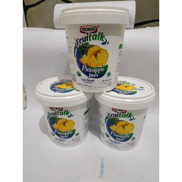 

Morin Fruitalk Pineapple Jam 1Kg / Selai Nanas Morin 1Kg / Isian Nastar 1Kg