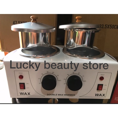 pemanas peleleh wax 2 tungku alat waxing heater perontok bulu warmer paraffin