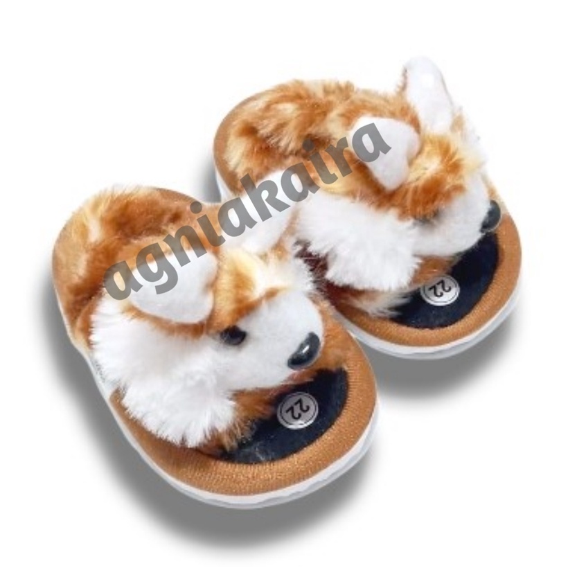 Sandal bayi motif boneka kelinci/rabit