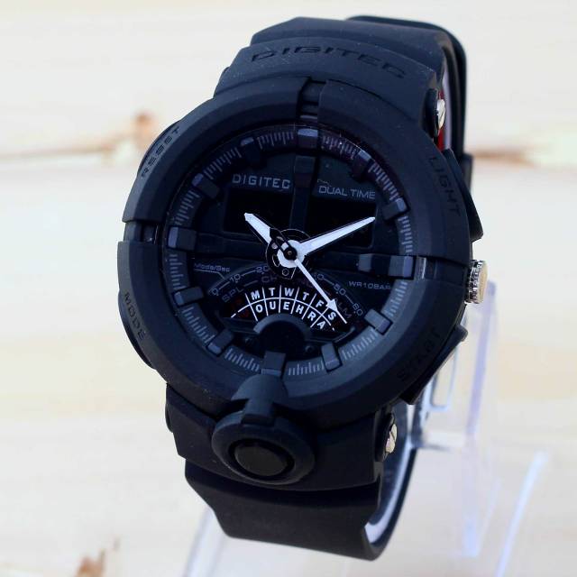 Jam Tangan Pria Digitec Original Rubber Water Resist