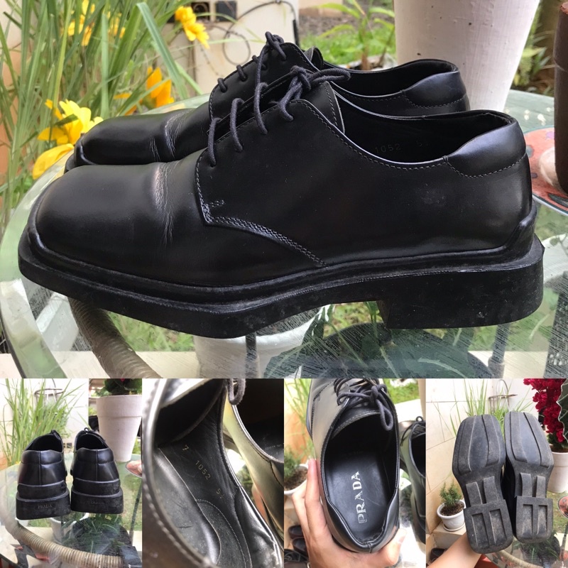Prada Classic Pantopel Black Original second