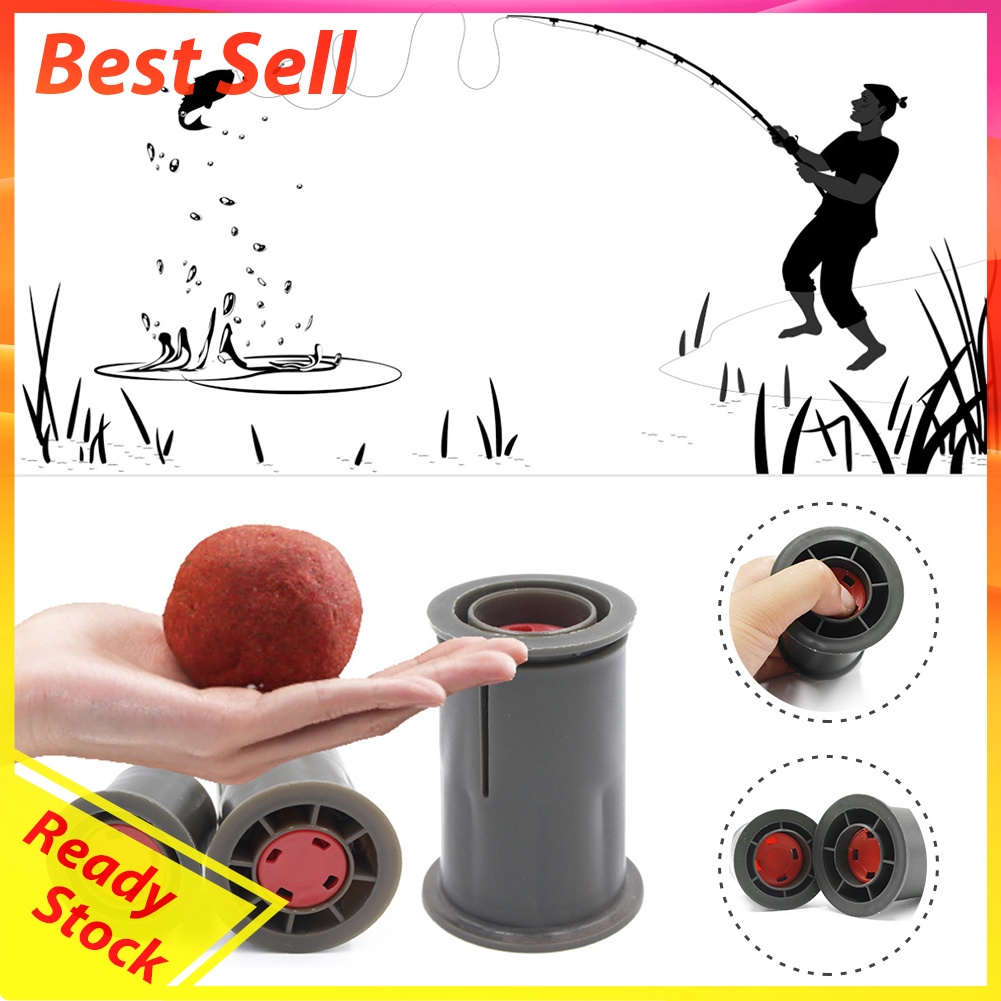 Plastic Carp Fishing Boilies Roller Fishing Lure Bait Round Rolling Maker