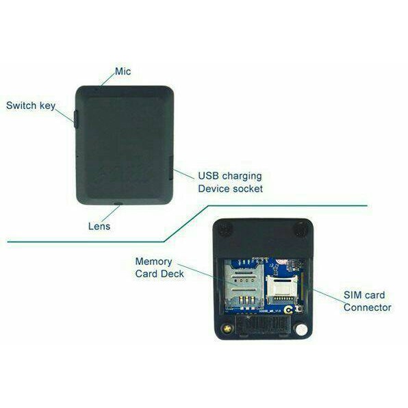 Alat Sadap Suara / Spy Camera Pengintai /Record Video & Sound Realtime