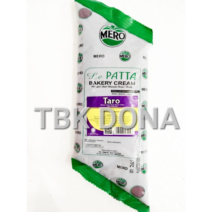 

lepatta bakery cream milky cream 250 gr / selai lepatta rasa milky tokomaju1625