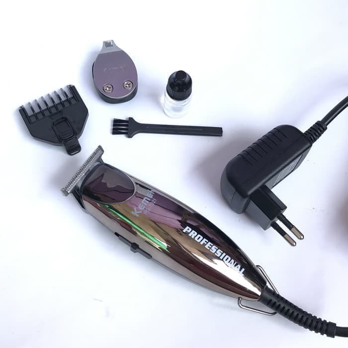 Kemei KM 7021 Clipper 2 in 1 Detailer Profesional Alat cukur Rambut original