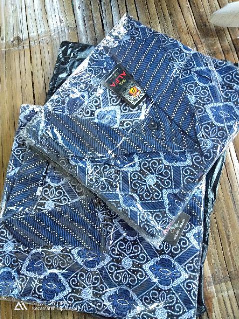 Maura Couple - Sania Ruffle Batik Couple Ori Ndoro Jowi Dnt Garansi