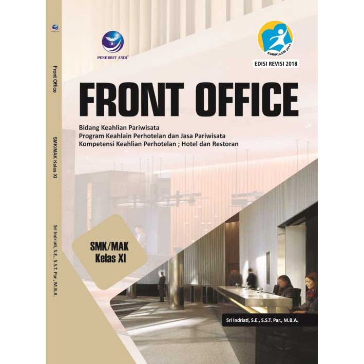 Buku SMK: Front Office - Bidang Keahlian Pariwisata SMK/MAK Kelas XI