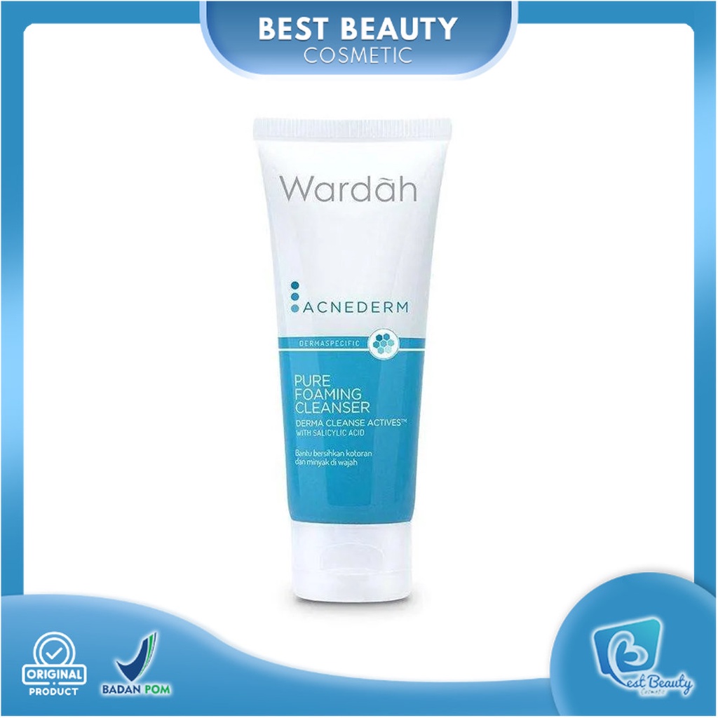 ★ BB ★ WARDAH Acnederm Pure Foaming Cleanser 60ml