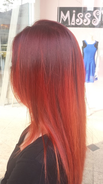 Matrix Wonder Red Permanent Hair Dye Cat Pewarna Rambut Merah