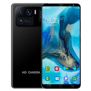 HP Murah Xiomi  M11pro Ultra smartphone RAM 6GB +128GB Baru Handphone Android 10.0 6.1inch screen Ponsel-hitam