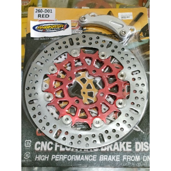piringan cakram floating depan delkevic racing 260mm disk Cakram floating