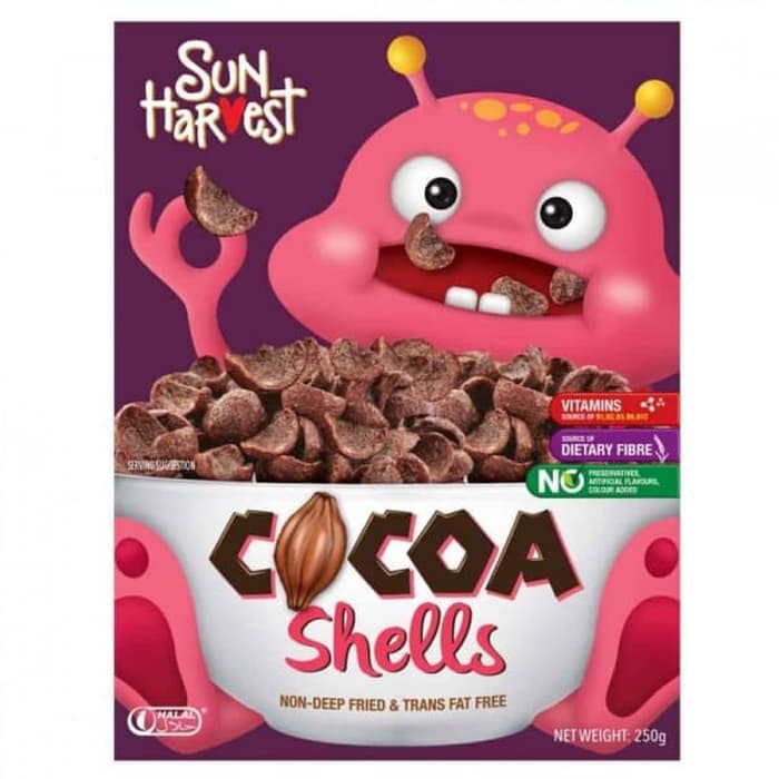 

#HANDCARRY Sun Harvest Cocoa Shells Cereal 250g - UFOHCR0823