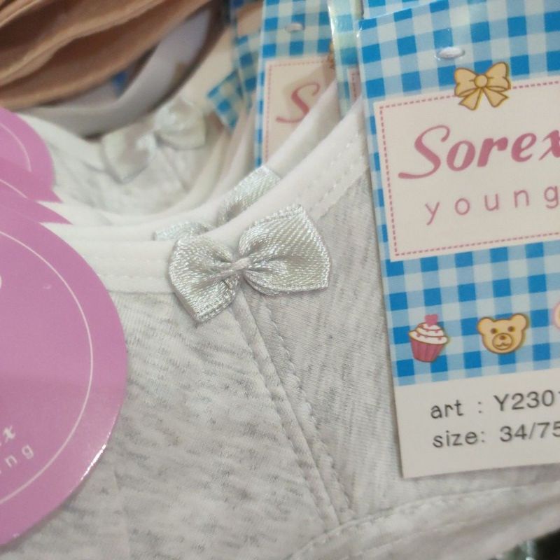 Sorex Young  Y 2301 step 2 miniset/bra untuk remaja