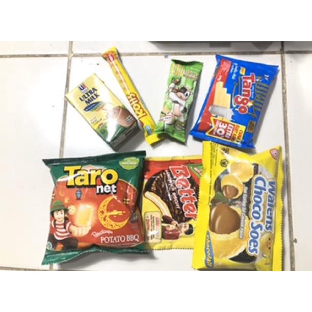 

Snack Box Souvenir Parcel Ulang Tahun Kotak Green Live