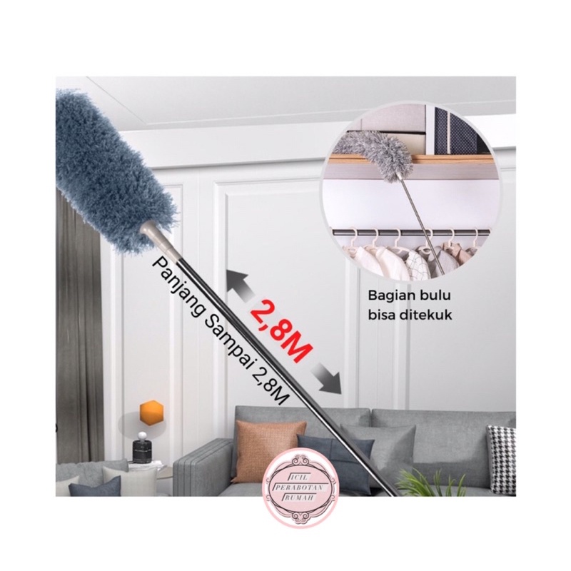 Pembersih langit langit 280 cm