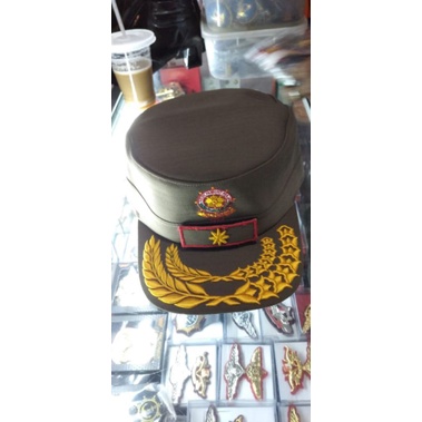 topi komando pol PP/topi pol PP gol IVC/topi pol PP hijau