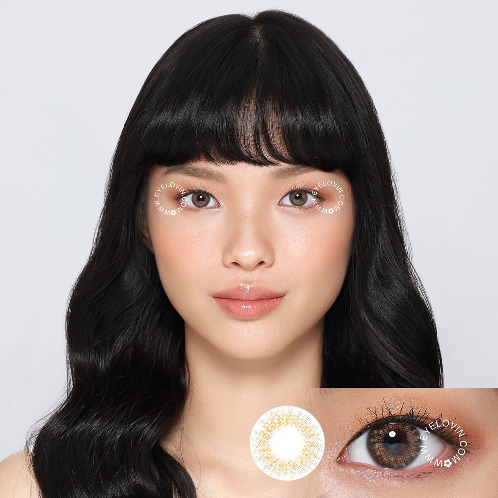 Eyelovin x VA Makeup Artist Softlens Mite Clair - Blush Brown