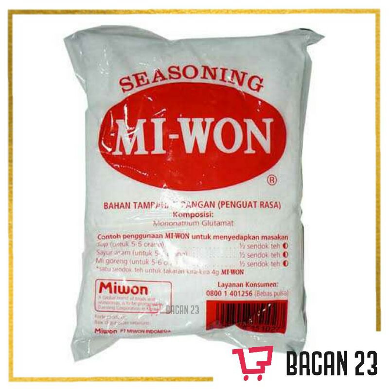 

Vetsin Mi-Won (1kg) (Miwon Seasoning) / Vetsin Micin Penyedap Rasa Masakan / Bacan 23 - Bacan23