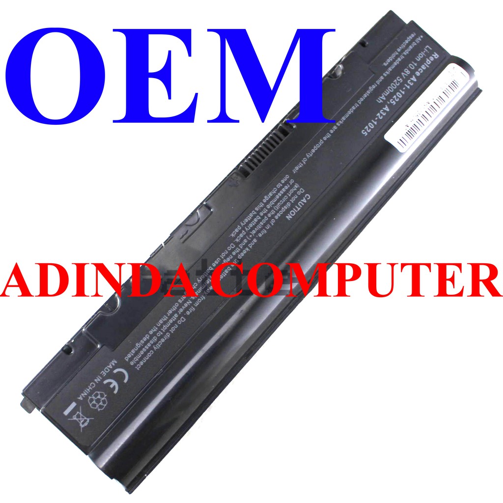 Baterai Asus Eepc Eee PC 1025 R052C R052CE RO52 RO52C RO52CE