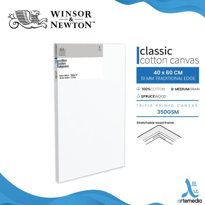 

Kanvas Lukis Winsor & Newton Classic 40x60cm Cotton Canvas ---READY---