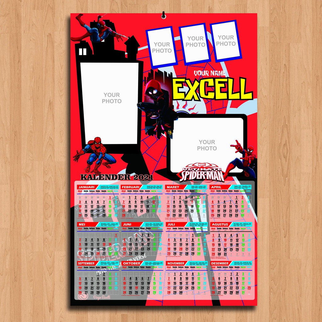 

KALENDER POSTER 2021 CUSTOM FOTO