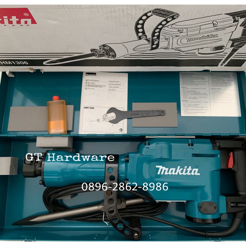 Mesin Bobok Beton Makita HM 1306 / HM1306 -  / Percussion Hammer 30 mm