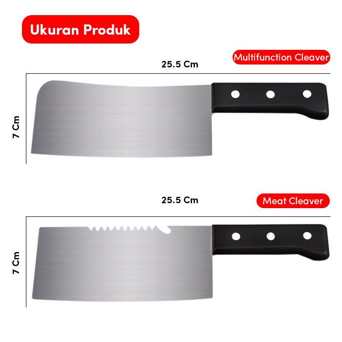 Pisau set 7in1 alat dapur