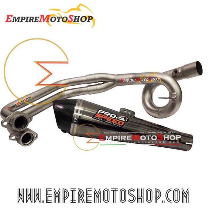 Knalpot Prospeed MF Black Yamaha R25 MT25 Fullsystem (Underbelly)