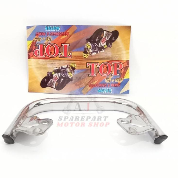 CB9 Behel Begel Grand Bulus / Planger Jok Belakang Honda Astrea Grand Bulus 91 92 Model Ori Tebal Cr