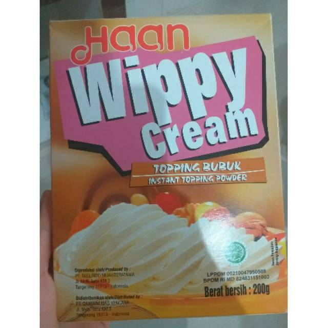 

Haan whipping cream bubuk 200gr