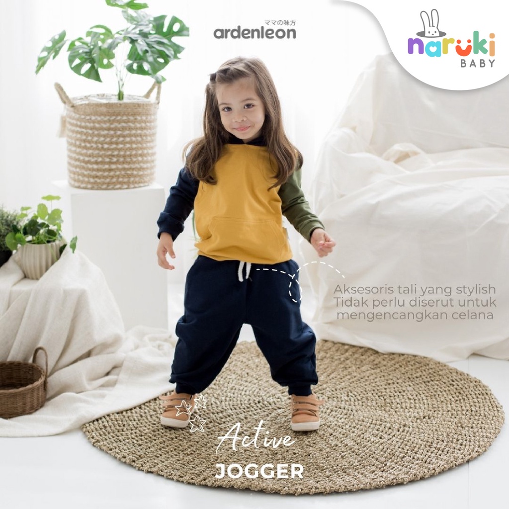 Ardenleon Active Jogger Pants Kids Arden Leon Celana Panjang Anak-anak