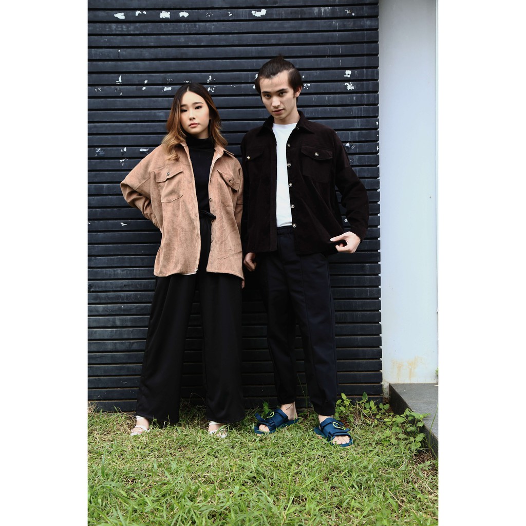 Mavis Corduroy Outer / Oversize Shirt / Outer Corduroy Unisex