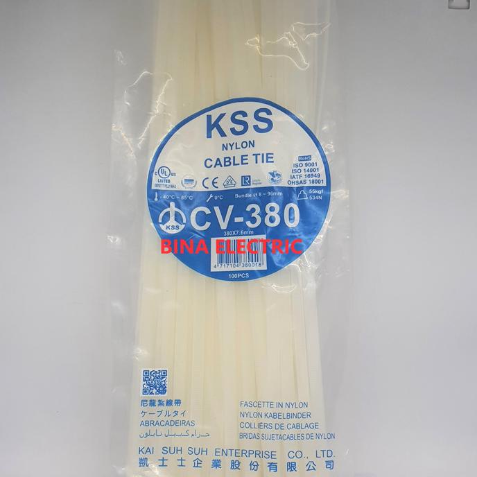 

Office & Stationery | Document Organizer | Kabel Ties Kss Cv-380 7.6X380 7,6X380 38Cm 38 Cm / Kabel Tis Ties Tiss | Best Seller