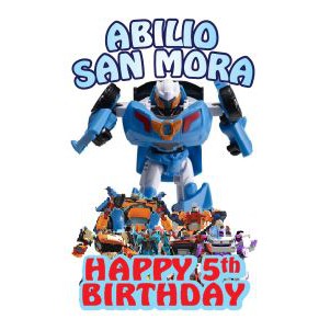 Topper background Tobot dengan nama Shopee Indonesia