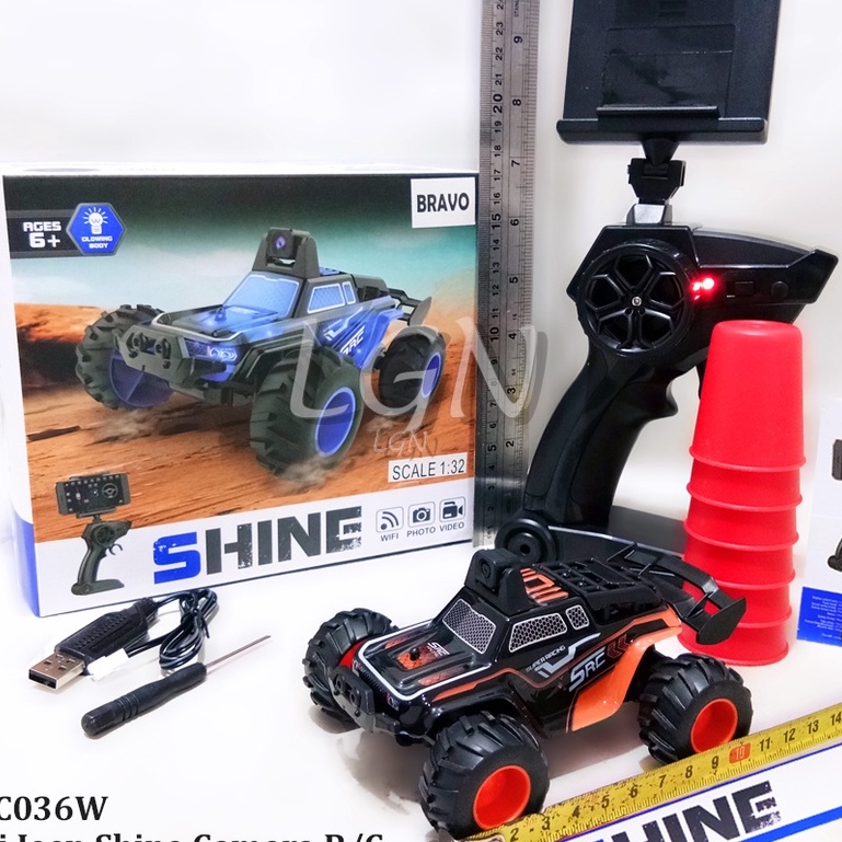 Mainan RC mobil remote WIFI / mini offroad car dengan kamera LH-c036W