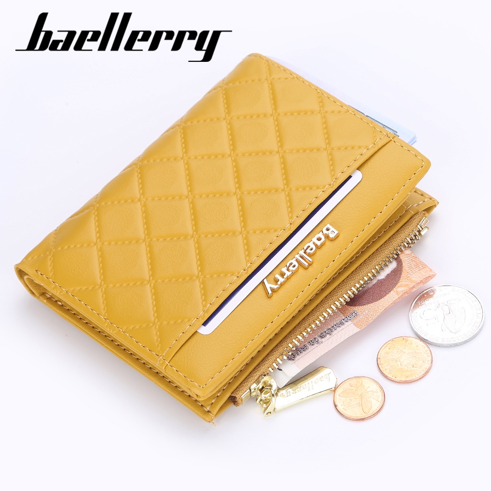 BAELLERRY NR086 Dompet Wanita Kecil Bahan Kulit PU Leather Premium WATCHKITE WKOS