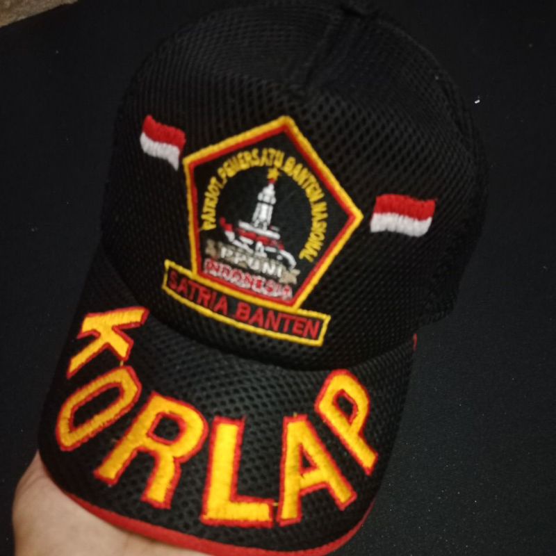 TOPI PPBNI TULISAN KORLAP