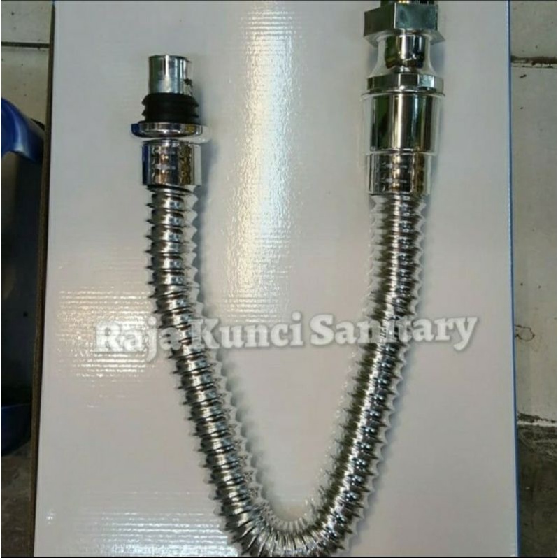 Selang Pembuangan Kitchen Sink/Selang Tarik Wastafel/Afur Bak Cuci Piring Stainless Chrome