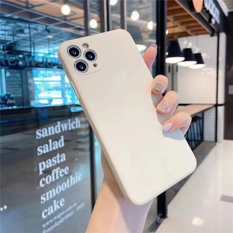 Soft Case TPU Warna Polos Untuk Realme C12 C35 C15 C11 5 5s 5i 6i C3 7i C17 7 6 6s Realme Narzo 20 Pro