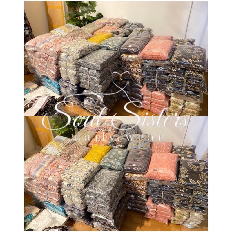 Paket Usaha 10pcs Daster Habel / CSL Panjang Sematakaki