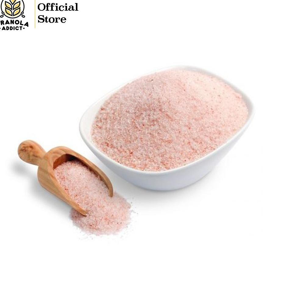 

Termurah 1000G (1KG) - Organic Himalayan Salt / Garam Himalaya Organik (Dark Pink)
