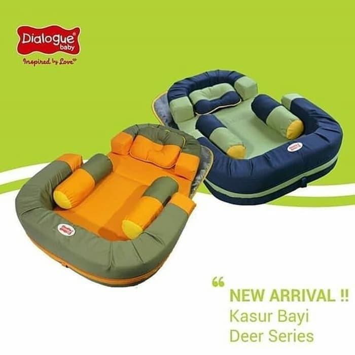 Dialogue Baby Kasur Kelambu Lipat Deer Series Dgk9111