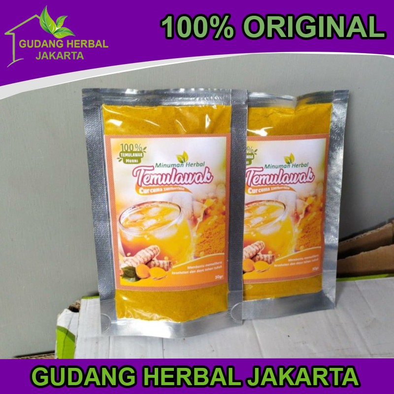 

Minuman Herbal Temulawak murni 100% tanpa gula