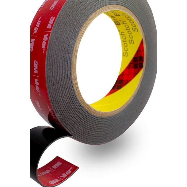 

☎ 3M VHB Heavy Duty Mounting Tape 5952 Black, 12 mm x 3 m ♚