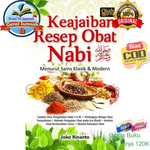 

Buku Keajaiban Resep Obat Nabi N- Qisthi Press