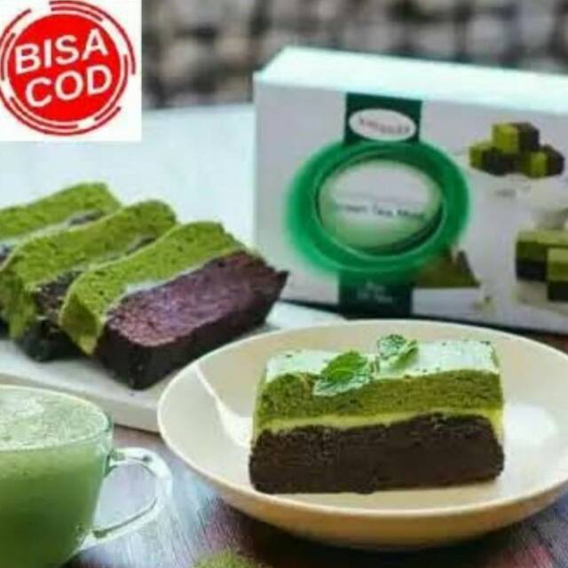 

Brownies kukus green tea