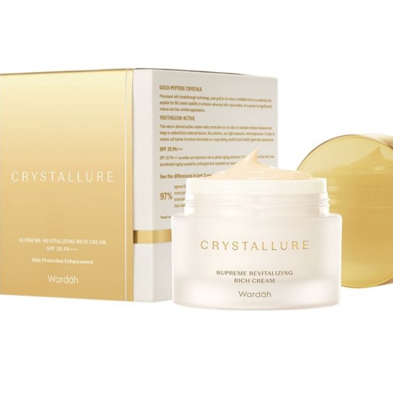 CRYSTALLURE Revitalizing Rich Cream 50gr (Krim Pagi/Siang)