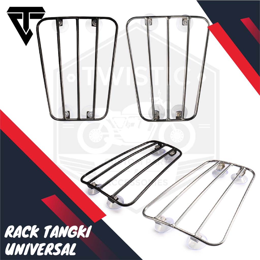 Back Rack Rak Tangki Motor W175 Royal Enfield Triumph Benelli Harley